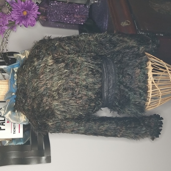 Anis.A Shag Embellished Jacket - Picture 3 of 16